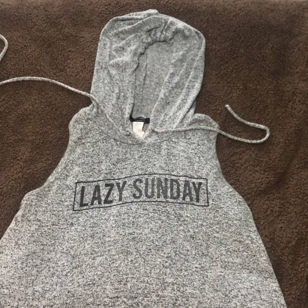 Forever 21 short sleeve hoodie